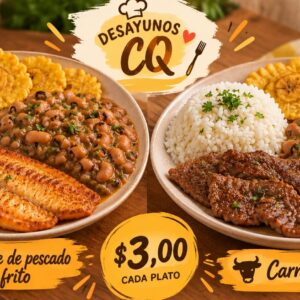Desayuno CQ - Carne frita